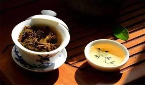 隔夜茶叶